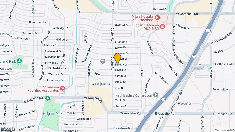 439 Beverly Dr Map and Location Details