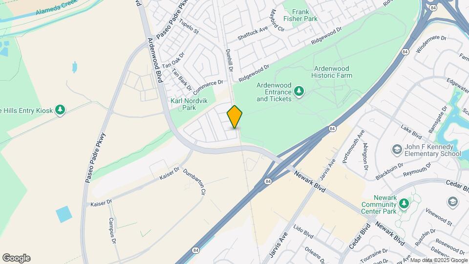 5968 Show Terrace Map and Location Details