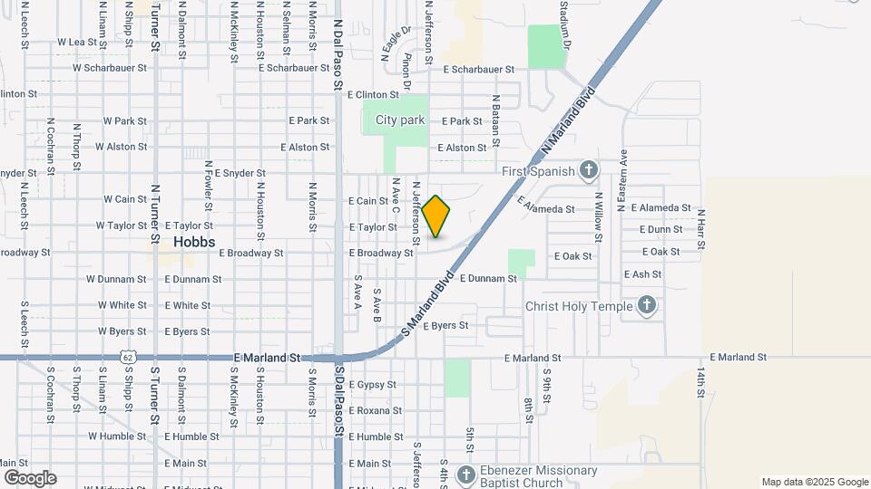 Broadway Place Apartments Map and Location Details