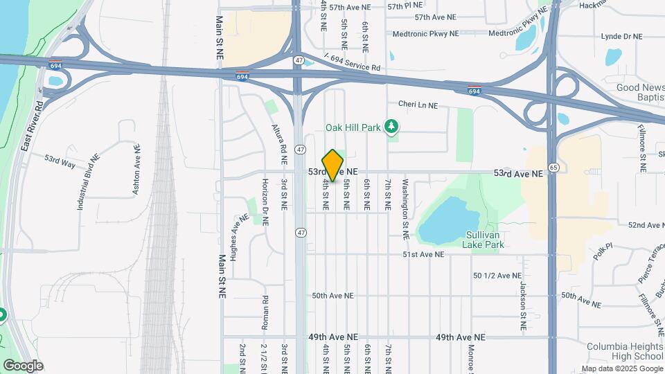 5239 4th St NE Map and Location Details