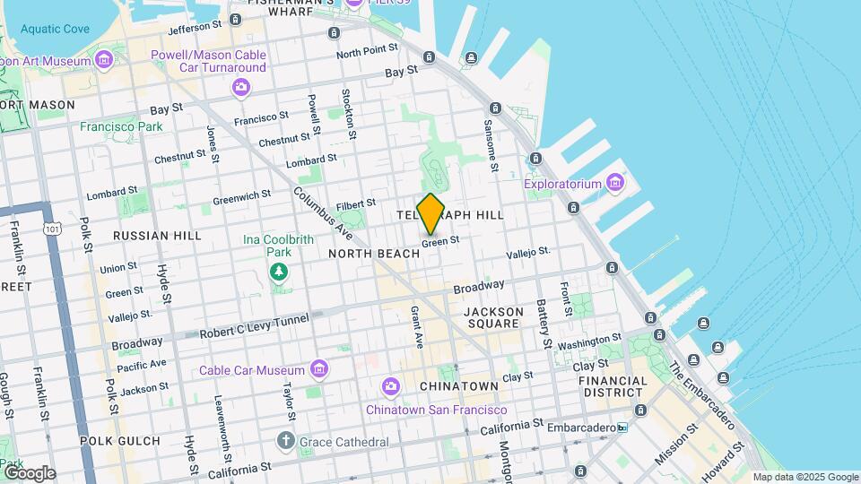 416 Green St Map and Location Details