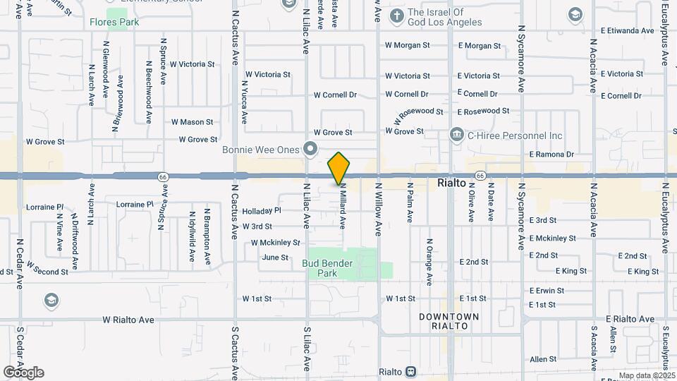 350 N Millard Ave Map and Location Details