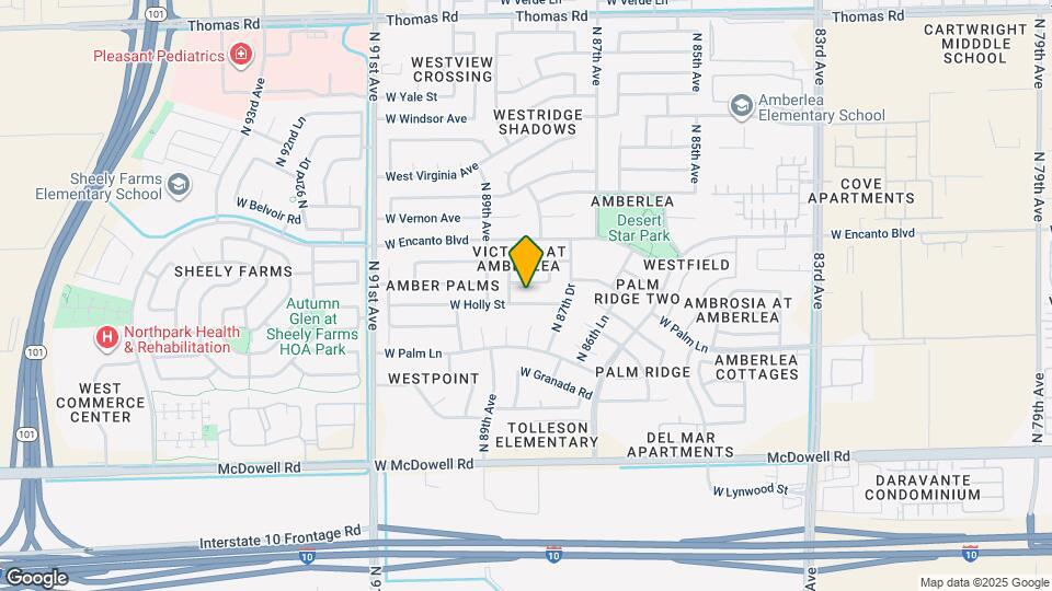 8812 W Holly St Map and Location Details