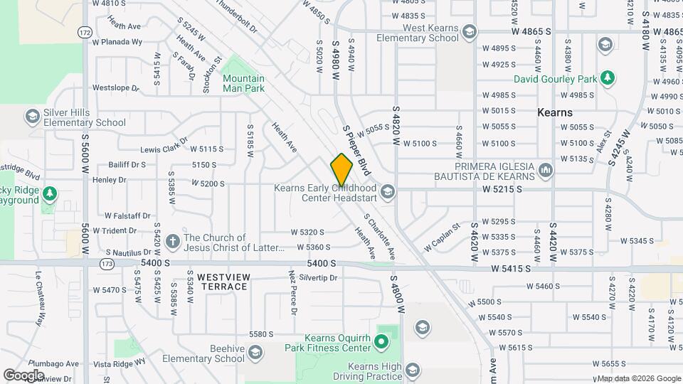 5220 S Charlotte Ave Map and Location Details