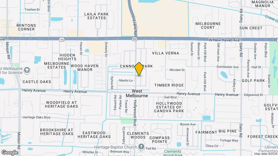 245 Monaco Rd Map and Location Details