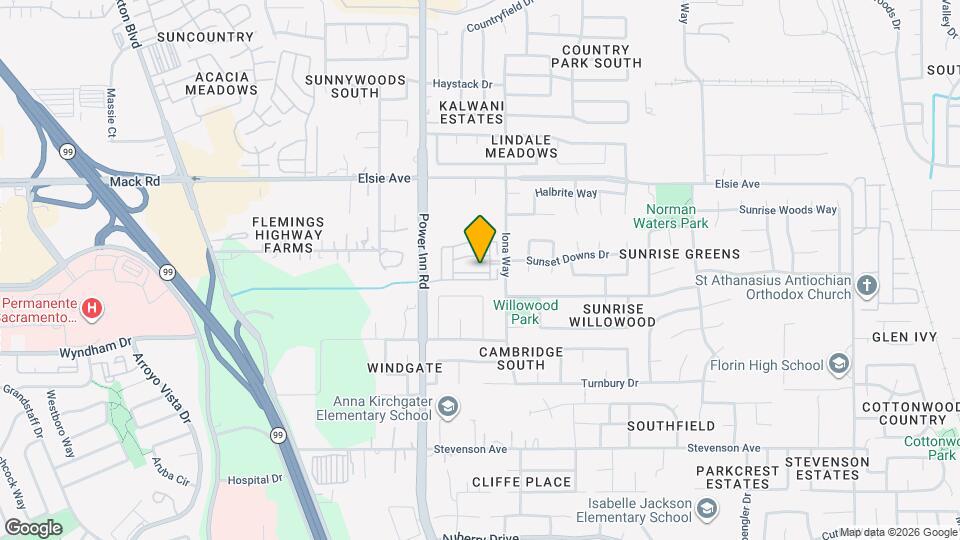 8159 Laurel Willow Ln Map and Location Details