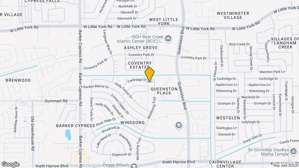 18002 Golden Ridge Dr Map and Location Details