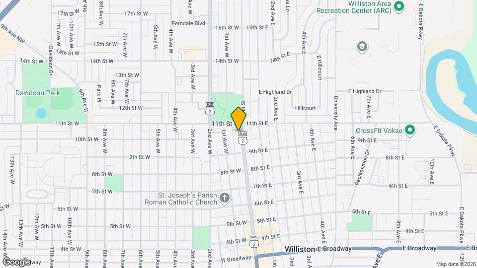 929 Main St Map and Location Details