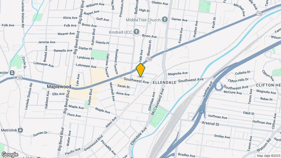 7205 Southwest Ave, Unit 7205 Mapa y Detalles de la Ubicación