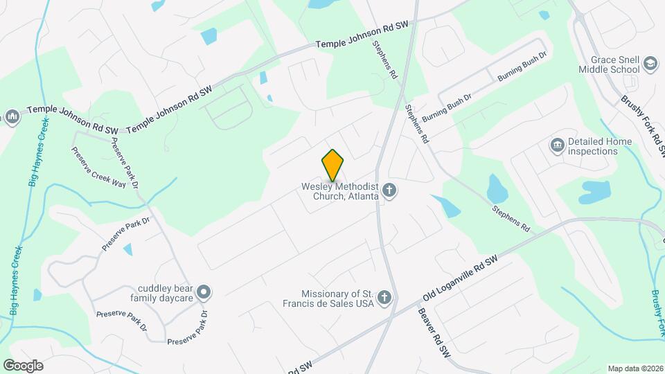 2322 Red Rose Ln Map and Location Details