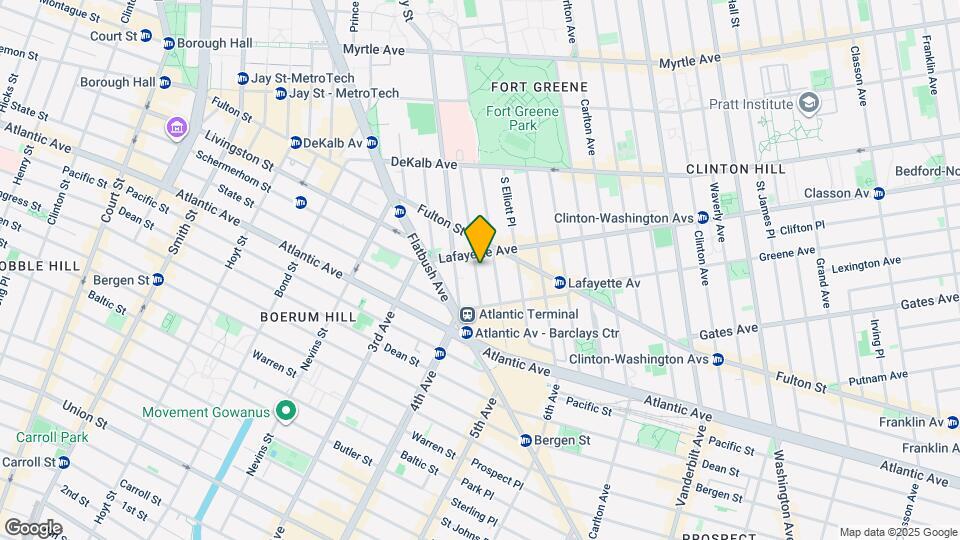 105 St Felix St, Unit 1 Map and Location Details
