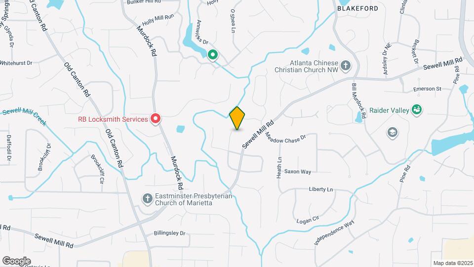 1610 Old Mill Crossing NE Map and Location Details