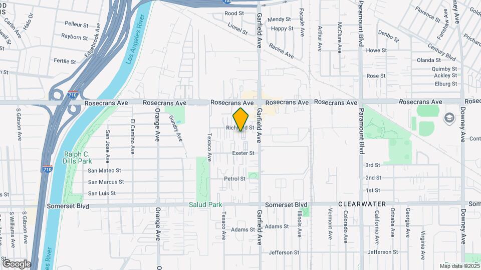 7314 Richfield St Map and Location Details