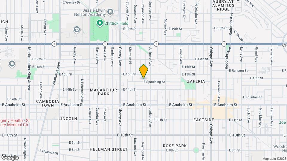 2305 E Spaulding St, Unit B Map and Location Details