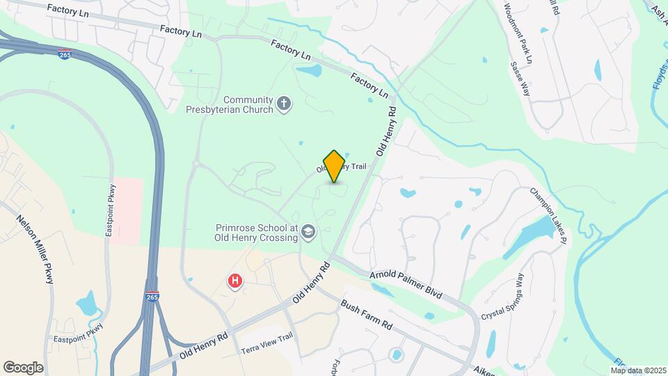 2861 Hamilton Springs Dr Map and Location Details