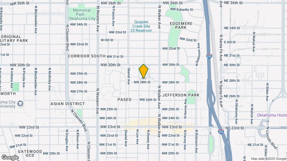 617-619 NW 28th Map and Location Details
