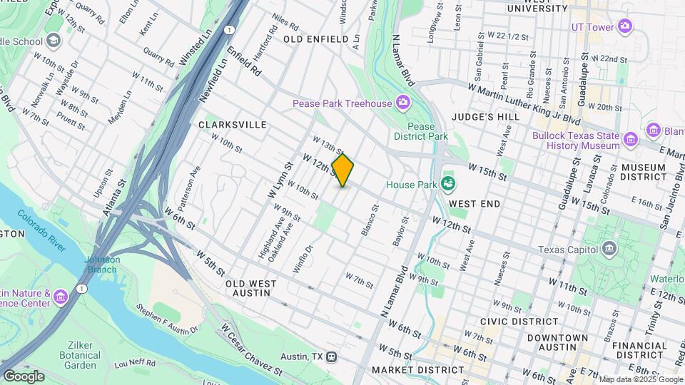 1101 Lorrain St Map and Location Details