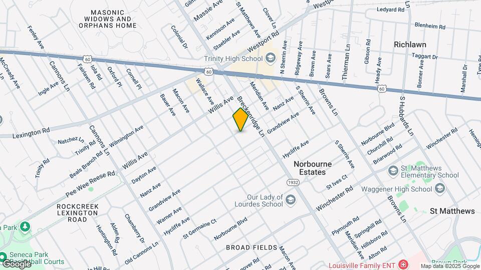 3806 Nanz Ave Mapa y Detalles de la Ubicación