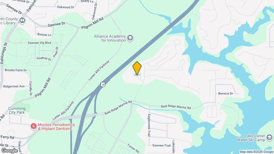 1232 Fischer Trace Map and Location Details