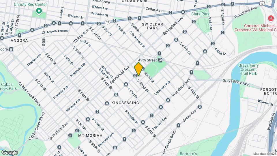 1309 S 52nd St Map and Location Details