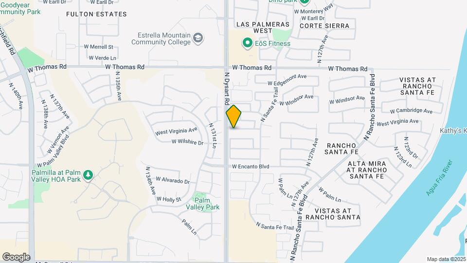 12913 W Sheridan St Mapa y Detalles de la Ubicación