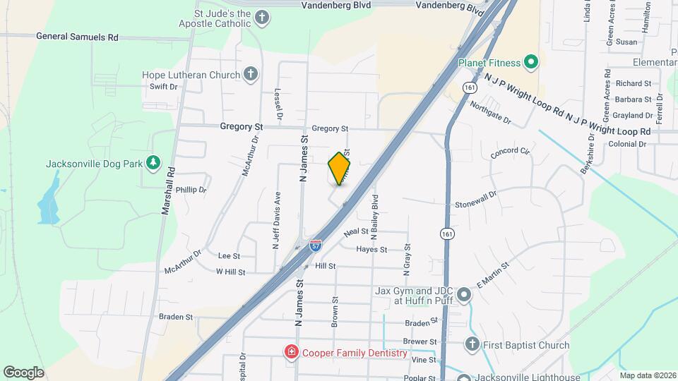 1408 Johnson St Map and Location Details