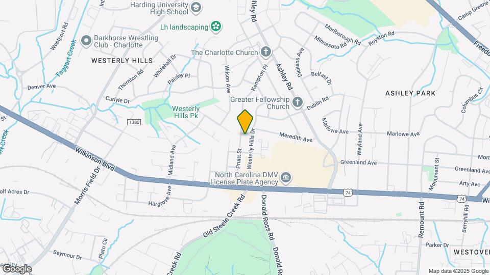 2413 Pruitt St Map and Location Details