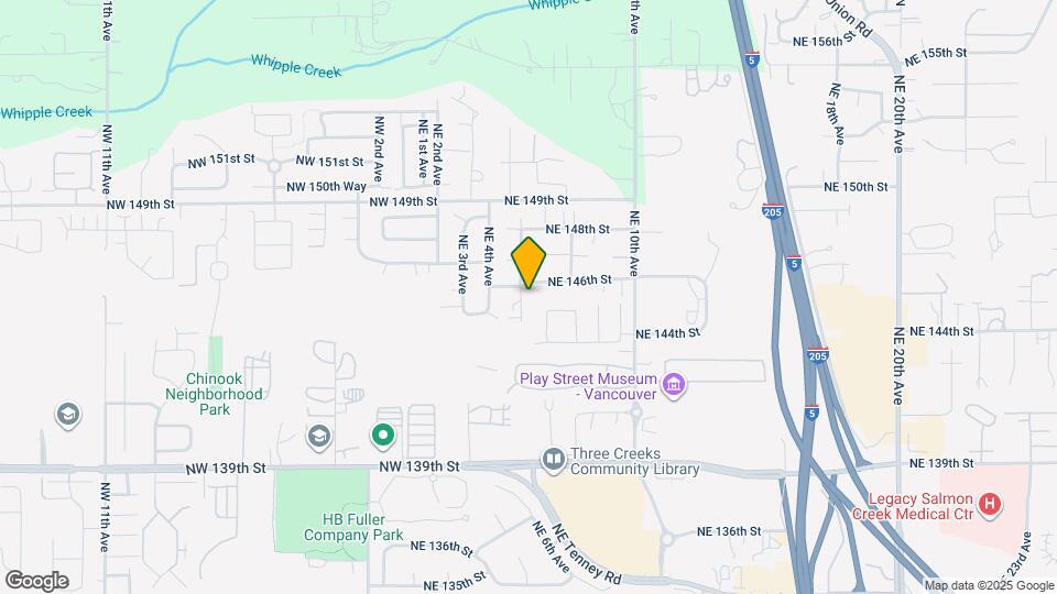 14415 NE 5th Ct Map and Location Details