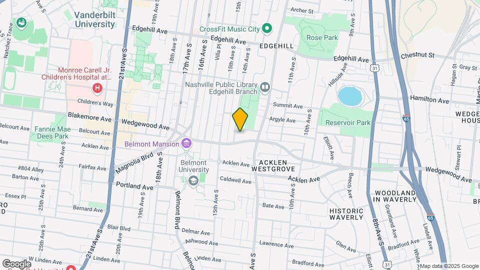 1720 14th Ave S Map and Location Details