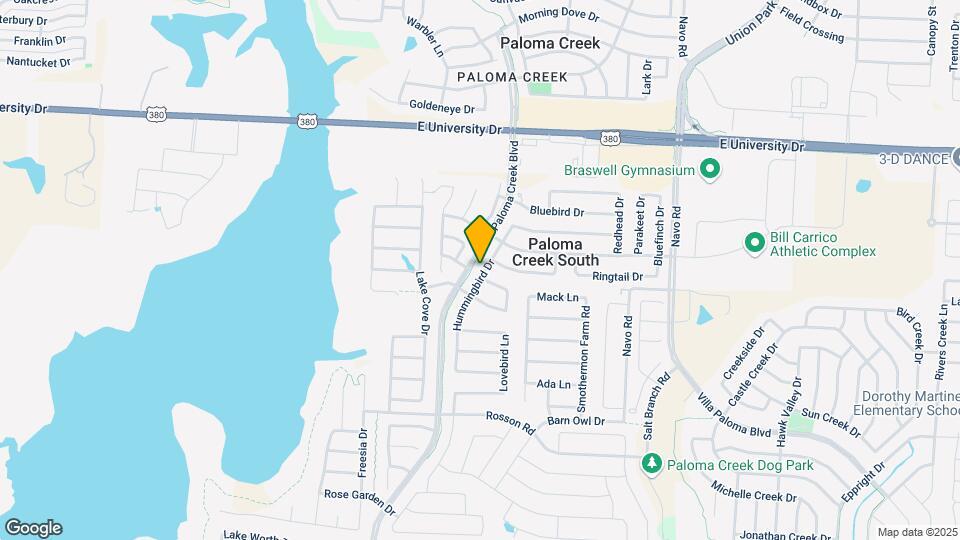 504 Hummingbird Dr Map and Location Details