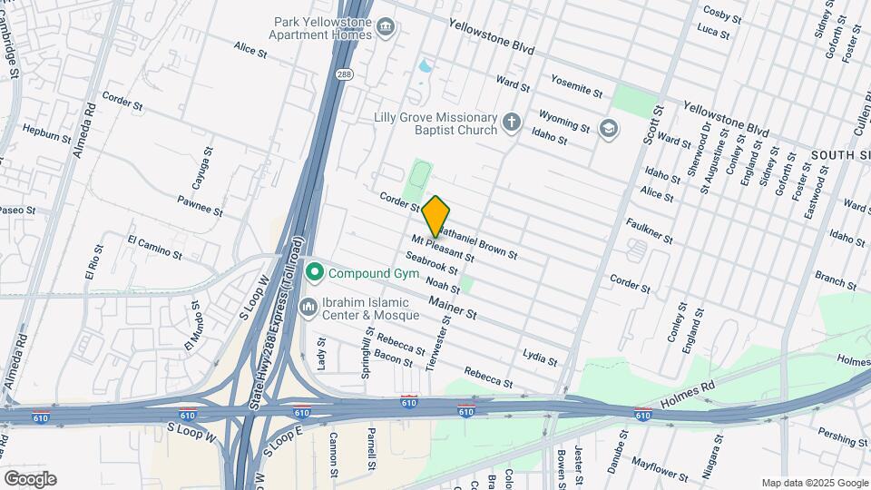 3535 Mt Pleasant St Map and Location Details