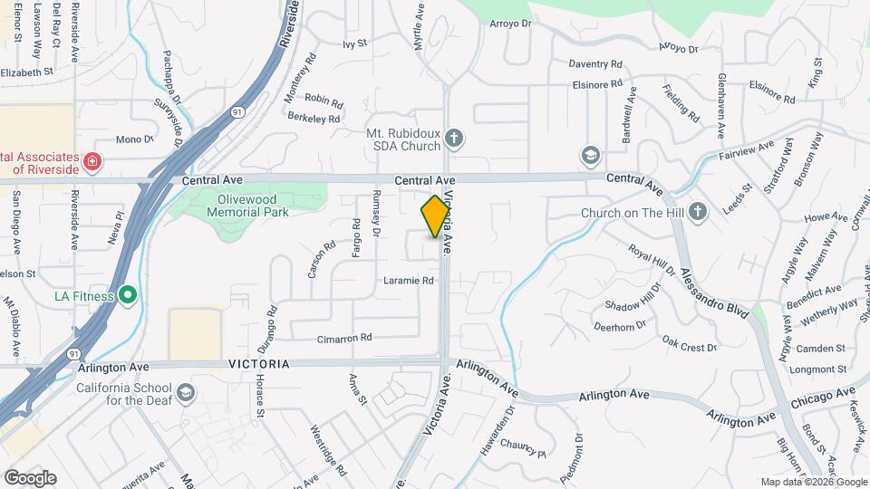 5535 Victoria Ave. Map and Location Details