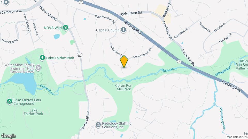 1329 Colvin Forest Dr Map and Location Details