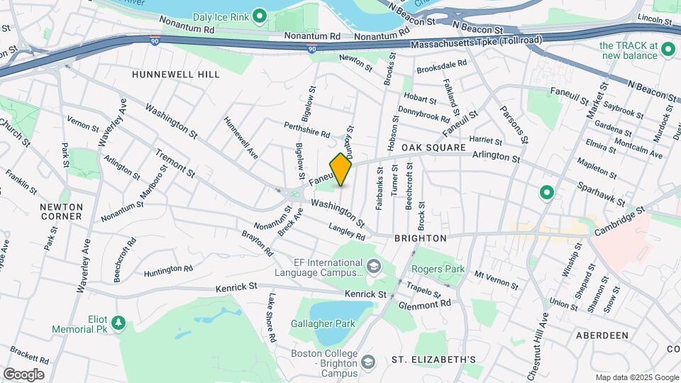 44 Brackett St, Unit 2 Map and Location Details