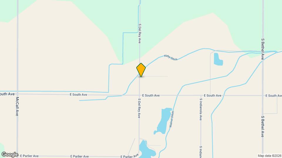 7828 S Del Rey Ave Map and Location Details