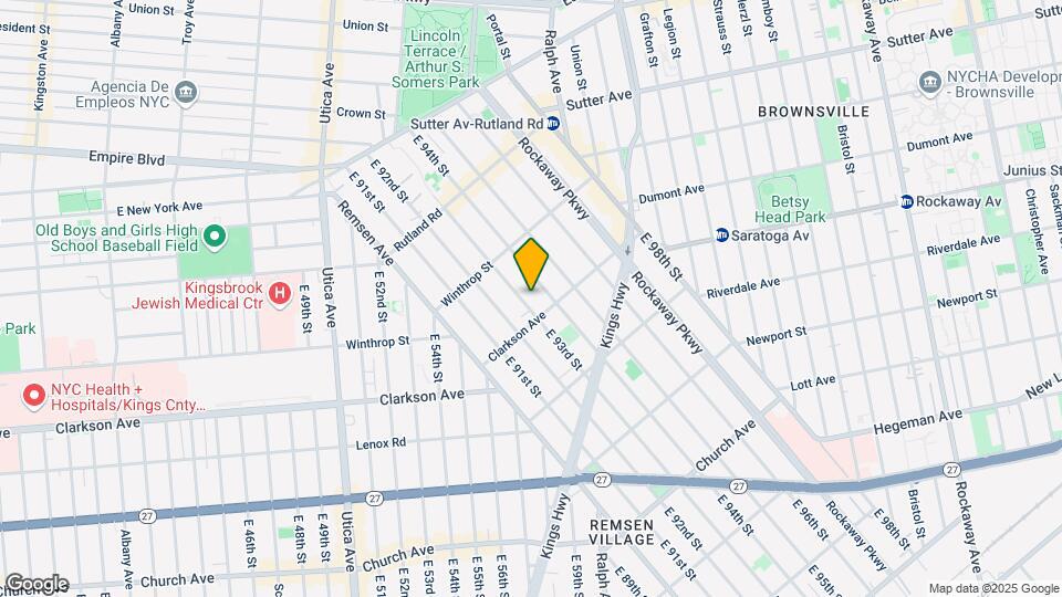 253 E 93rd St Map and Location Details