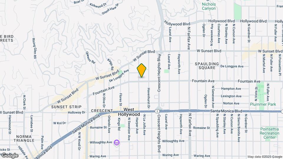 1302 N Harper Ave Map and Location Details