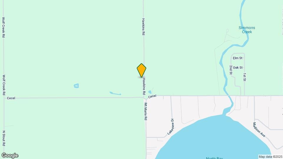 14834 Hawkins Rd Map and Location Details