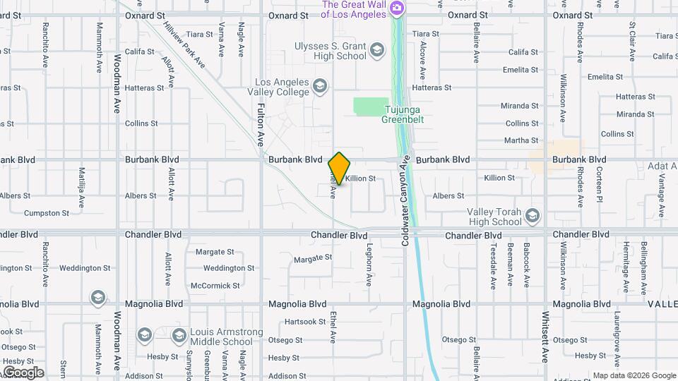 5516 Ethel Ave Mapa y Detalles de la Ubicación