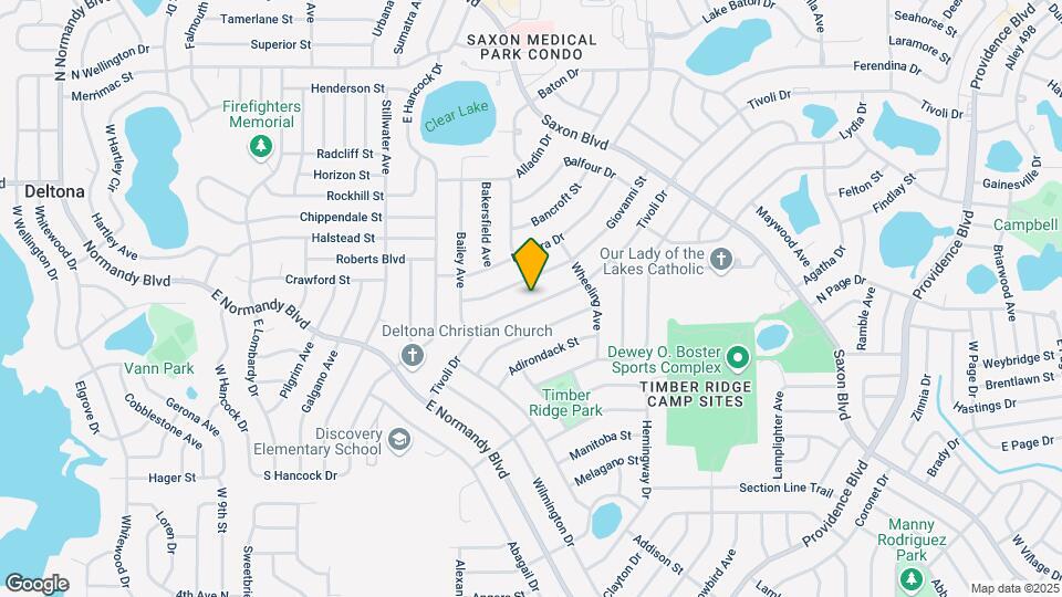 1096 Tivoli Dr-Unit -A Map and Location Details