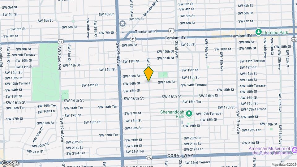 1400 SW 27th Ave Map and Location Details