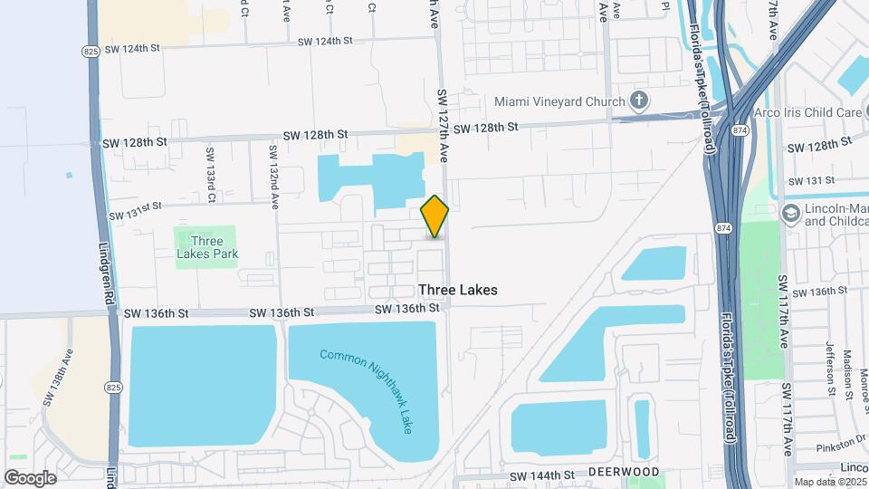 12724 SW 133rd St Map and Location Details