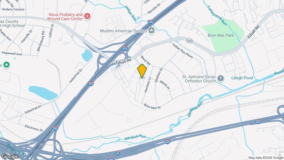 5606 Bloomfield Dr Map and Location Details