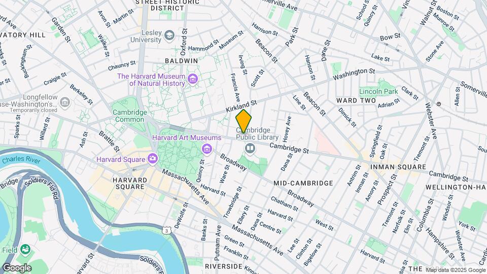 1683 Cambridge St, Unit 15 Map and Location Details