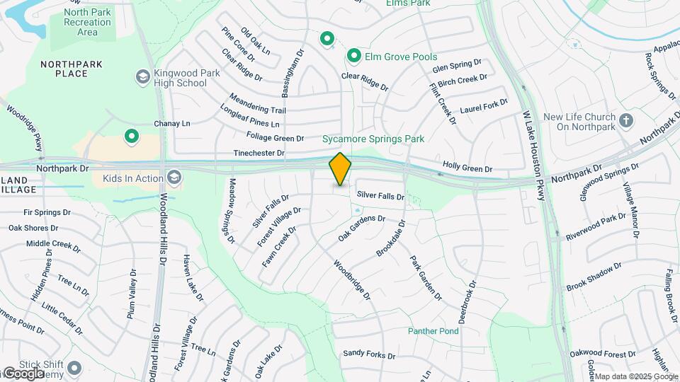 2727 Silver Falls Dr Map and Location Details