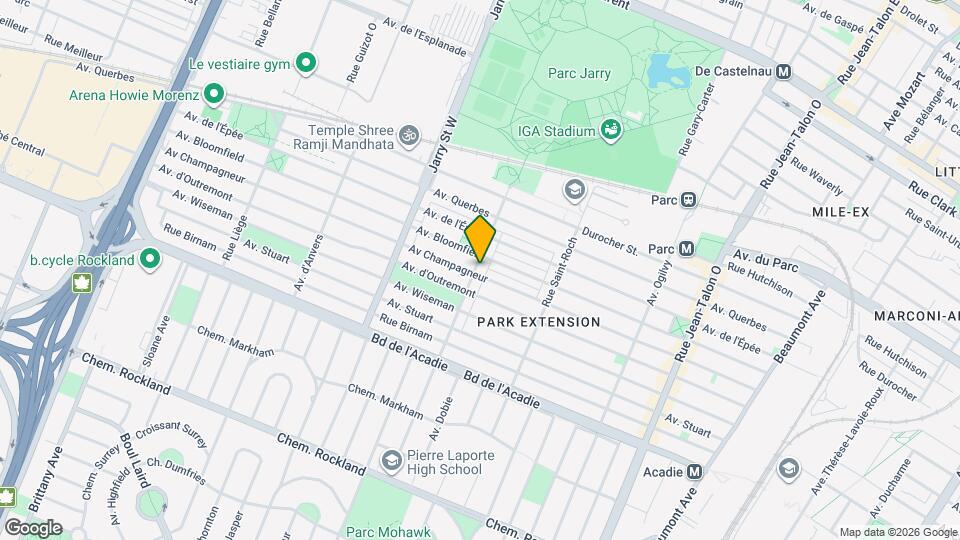 698-700 Ball Ave Map and Location Details