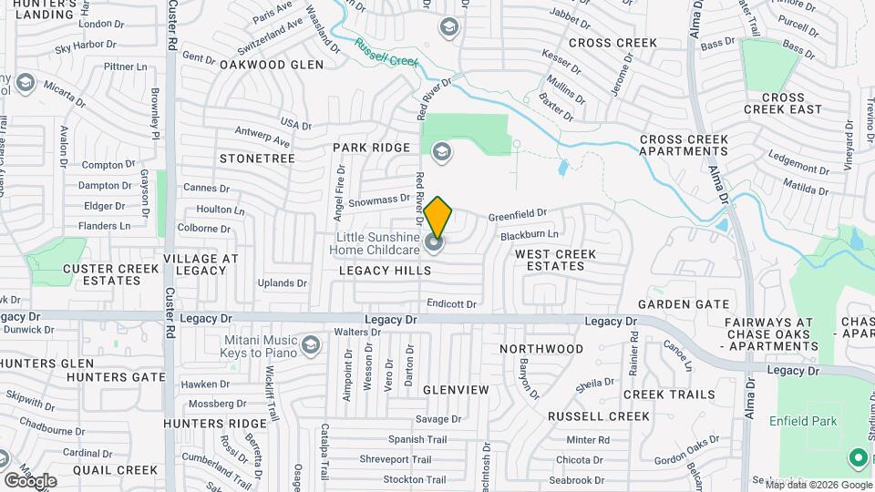 1612 Chester Dr Map and Location Details