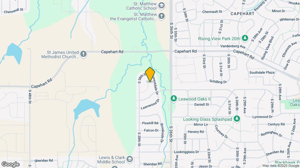 12713 Ridgeview Cir Map and Location Details