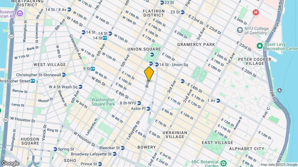 812 Broadway Mapa y Detalles de la Ubicación