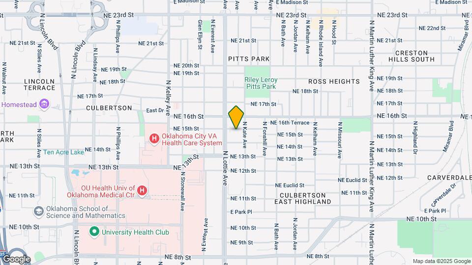 1318 NE 15th St Map and Location Details